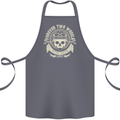 Forever Two Wheels Motorbike Biker Cotton Apron 100% Organic Steel