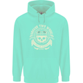 Forever Two Wheels Motorbike Biker Mens 80% Cotton Hoodie Peppermint