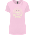 Forever Two Wheels Motorbike Biker Womens Wider Cut T-Shirt Light Pink