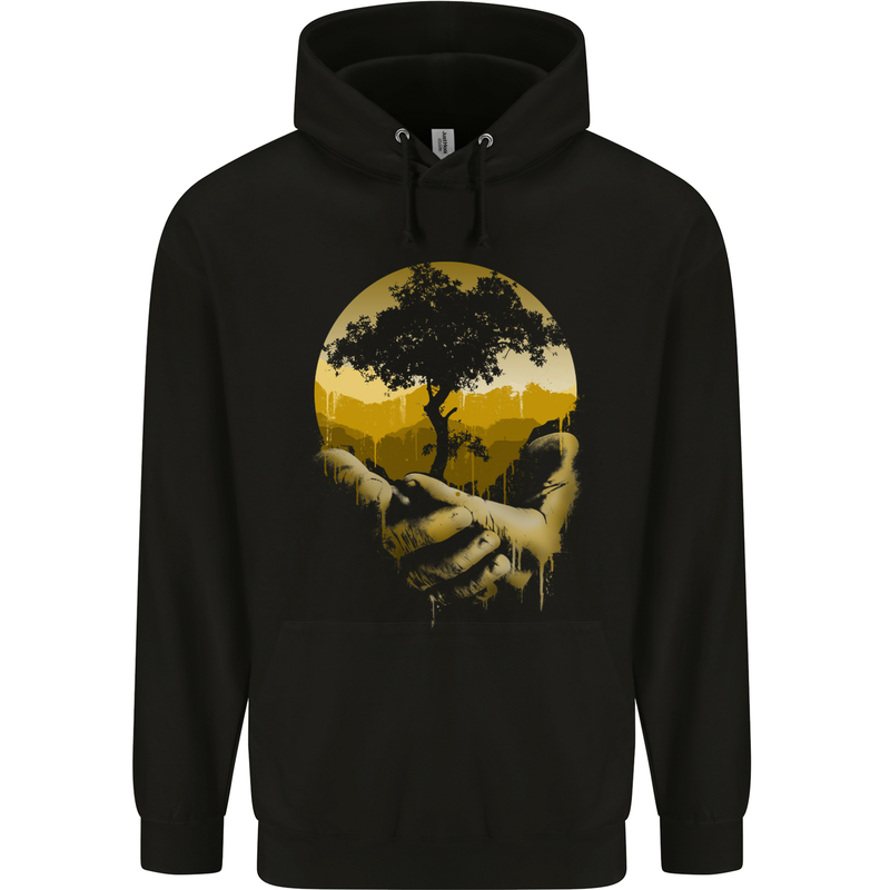 Forsaken Planet Environment Climate Change Childrens Kids Hoodie Black