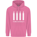 Four Candles Fork Handles Funny Two Ronnies Mens 80% Cotton Hoodie Azelea