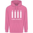 Four Candles Fork Handles Funny Two Ronnies Mens 80% Cotton Hoodie Azelea
