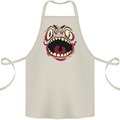 Four Eyed Scary Monster Halloween Cotton Apron 100% Organic Natural