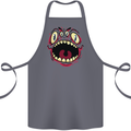 Four Eyed Scary Monster Halloween Cotton Apron 100% Organic Steel