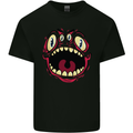 Four Eyed Scary Monster Halloween Kids T-Shirt Childrens Black