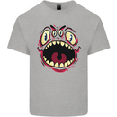 Four Eyed Scary Monster Halloween Kids T-Shirt Childrens Sports Grey