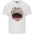 Four Eyed Scary Monster Halloween Kids T-Shirt Childrens White