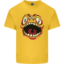 Four Eyed Scary Monster Halloween Kids T-Shirt Childrens Yellow