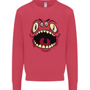 Four Eyed Scary Monster Halloween Mens Sweatshirt Jumper Heliconia