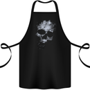Freaky Skulll Biker Gothic Cotton Apron 100% Organic Black
