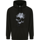 Freaky Skulll Biker Gothic Mens Hoodie Black