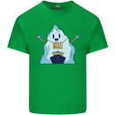 Free Hugs Iceberg and Ship Environment Kids T-Shirt Childrens Irish Green