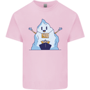 Free Hugs Iceberg and Ship Environment Kids T-Shirt Childrens Light Pink
