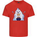 Free Hugs Iceberg and Ship Environment Kids T-Shirt Childrens Red