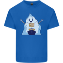 Free Hugs Iceberg and Ship Environment Kids T-Shirt Childrens Royal Blue