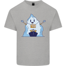 Free Hugs Iceberg and Ship Environment Kids T-Shirt Childrens Sports Grey