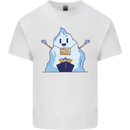 Free Hugs Iceberg and Ship Environment Kids T-Shirt Childrens White