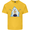 Free Hugs Iceberg and Ship Environment Kids T-Shirt Childrens Yellow