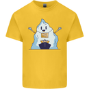 Free Hugs Iceberg and Ship Environment Kids T-Shirt Childrens Yellow