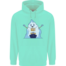 Free Hugs Iceberg and Ship Environment Mens 80% Cotton Hoodie Peppermint