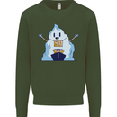 Free Hugs Iceberg and Ship Environment Mens Sweatshirt Jumper Forest Green