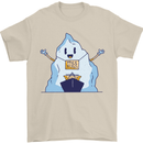 Free Hugs Iceberg and Ship Environment Mens T-Shirt Cotton Gildan Sand