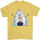 Free Hugs Iceberg and Ship Environment Mens T-Shirt Cotton Gildan Yellow
