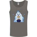 Free Hugs Iceberg and Ship Environment Mens Vest Tank Top Charcoal