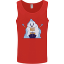 Free Hugs Iceberg and Ship Environment Mens Vest Tank Top Red