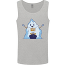 Free Hugs Iceberg and Ship Environment Mens Vest Tank Top Sports Grey
