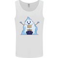 Free Hugs Iceberg and Ship Environment Mens Vest Tank Top White