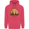 Free Kisses Animals Cow Monkey Giraffe Childrens Kids Hoodie Heliconia