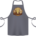 Free Kisses Animals Cow Monkey Giraffe Cotton Apron 100% Organic Steel