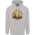 Free Kisses Animals Cow Monkey Giraffe Mens 80% Cotton Hoodie Sports Grey