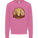 Free Kisses Animals Cow Monkey Giraffe Mens Sweatshirt Jumper Azalea