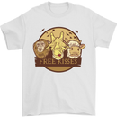 Free Kisses Animals Cow Monkey Giraffe Mens T-Shirt 100% Cotton White