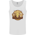 Free Kisses Animals Cow Monkey Giraffe Mens Vest Tank Top White