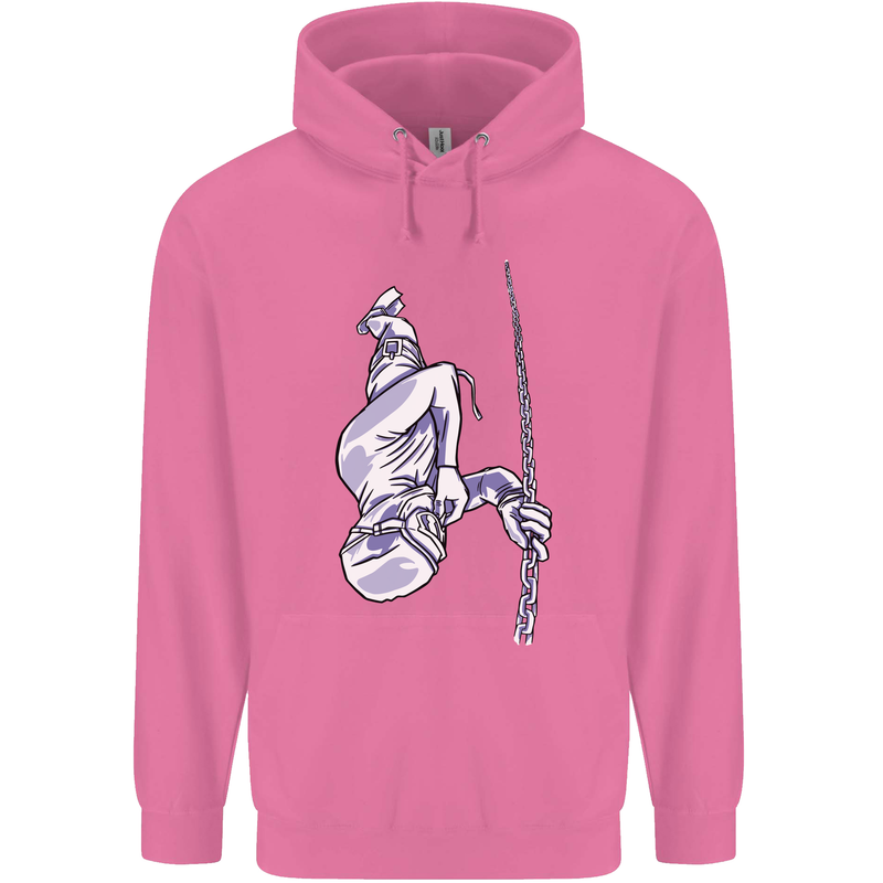Freediving Chain Diver Scuba Diving Childrens Kids Hoodie Azalea