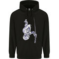 Freediving Chain Diver Scuba Diving Childrens Kids Hoodie Black