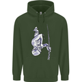 Freediving Chain Diver Scuba Diving Childrens Kids Hoodie Forest Green
