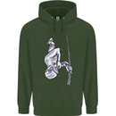 Freediving Chain Diver Scuba Diving Childrens Kids Hoodie Forest Green