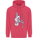 Freediving Chain Diver Scuba Diving Childrens Kids Hoodie Heliconia