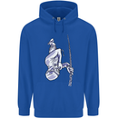 Freediving Chain Diver Scuba Diving Childrens Kids Hoodie Royal Blue