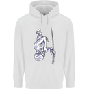 Freediving Chain Diver Scuba Diving Childrens Kids Hoodie White