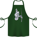 Freediving Chain Diver Scuba Diving Cotton Apron 100% Organic Forest Green