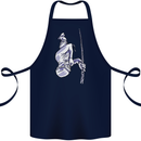 Freediving Chain Diver Scuba Diving Cotton Apron 100% Organic Navy Blue