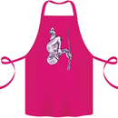 Freediving Chain Diver Scuba Diving Cotton Apron 100% Organic Pink