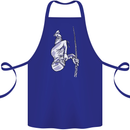 Freediving Chain Diver Scuba Diving Cotton Apron 100% Organic Royal Blue