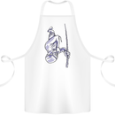 Freediving Chain Diver Scuba Diving Cotton Apron 100% Organic White