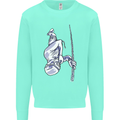 Freediving Chain Diver Scuba Diving Kids Sweatshirt Jumper Peppermint